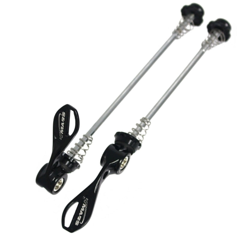 ロードバイク クイックリリース レバー FRセット TMARS SD-589CMFR ロードクイック BK 54818000