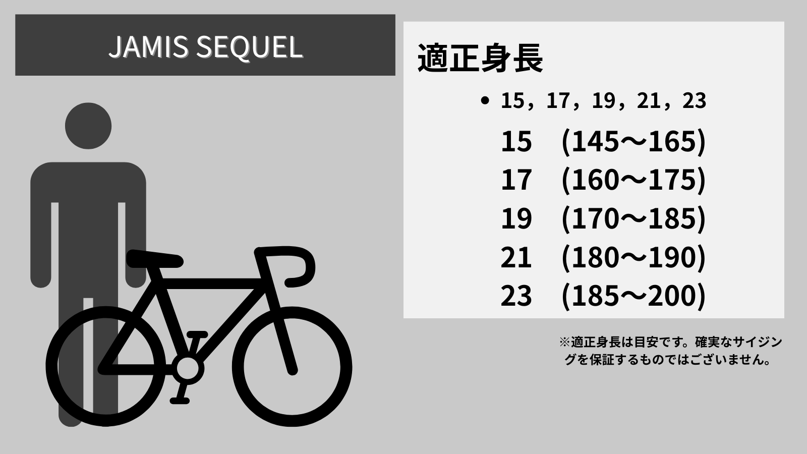 JAMIS【ジェイミス】 SEQUEL S3【セクエルS3】 CUESモデル クロスバイク スポーツ自転車