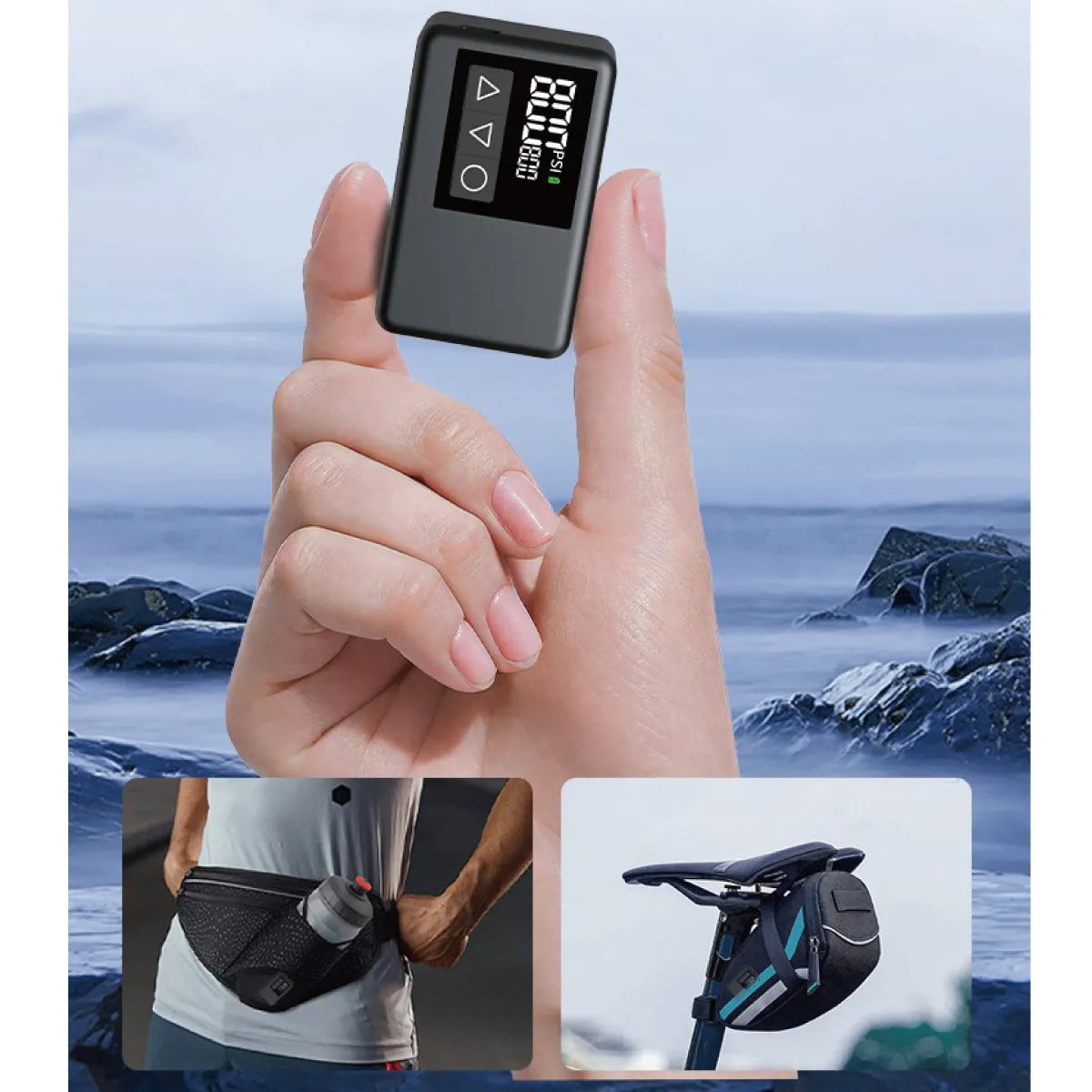 日邦電機 ELXEED-BL01(エルシードBL01) コンパクト電動ポンプ 自転車用