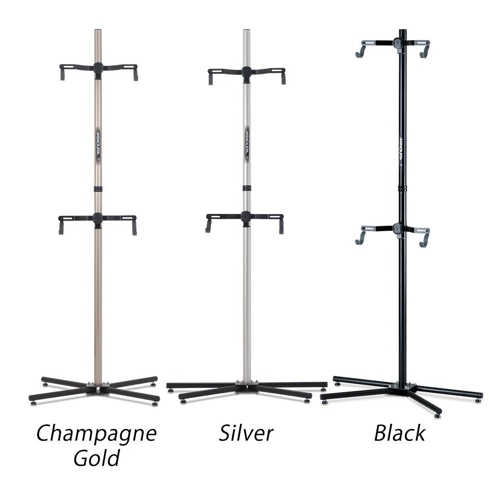 ミノウラ P-500AL-7S ペアスタンド 自転車用ディスプレイスタンド BLACK