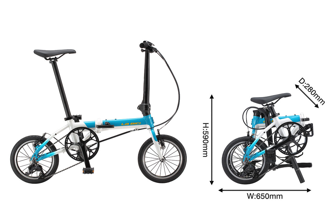 LA BICI(ラビチ) PICCOLA(ピッコラ) 【軽量折りたたみ自転車 7.8kg】【アウトレット】