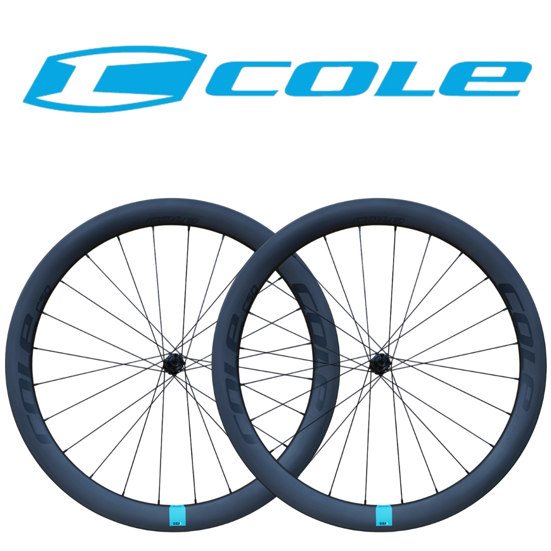 【カーボンホイールセット】COLE C50 セット