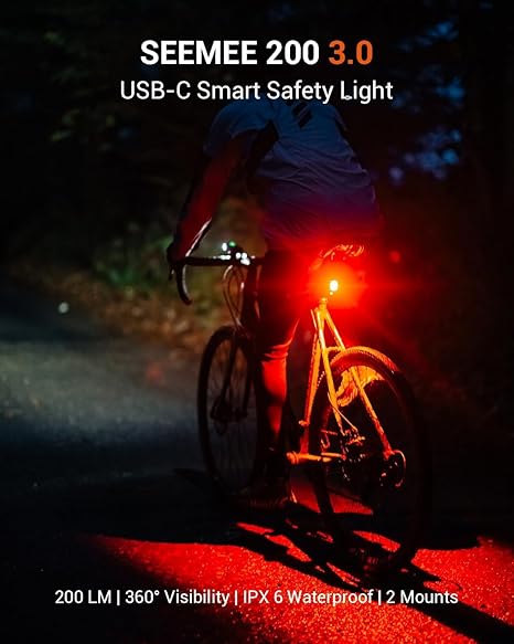 MAGICSHINE SEEMEE 200 自転車用リアライト　加速センサー