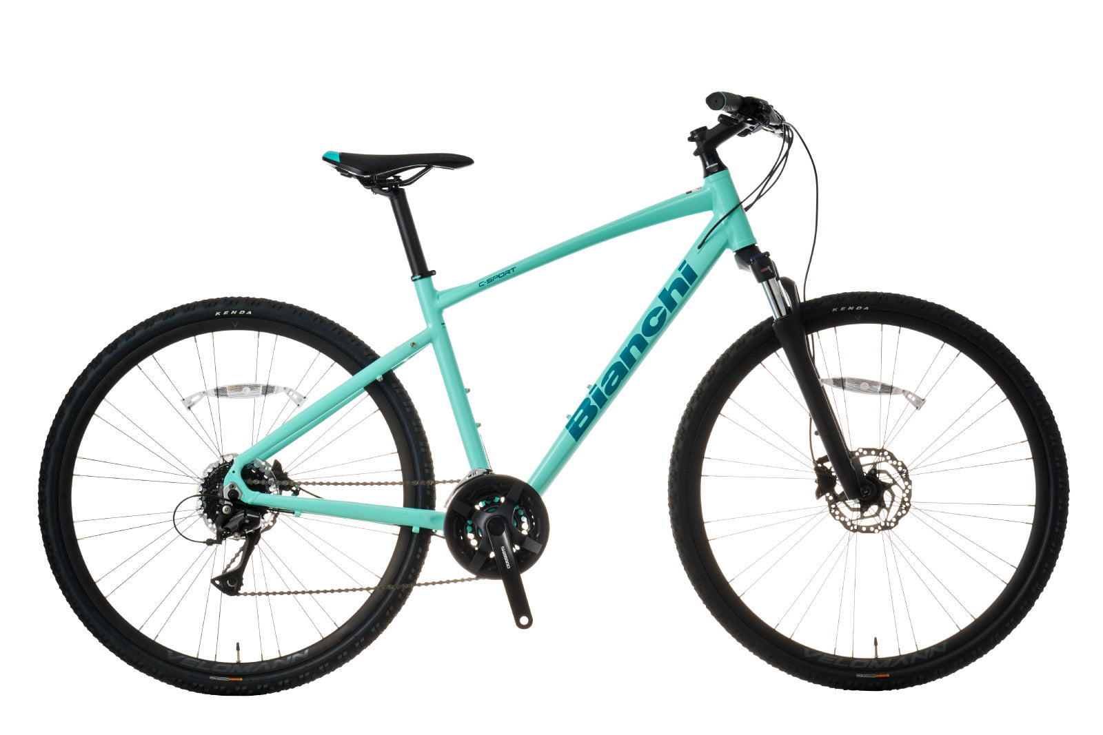 【在庫一掃セール】BIANCHI(ビアンキ)　C-SPORT CROSS　Dark Turquoise Full Glossy　クロスバイク