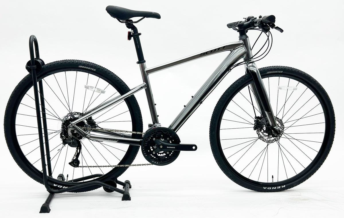 SCOTT SUB CROSS J1 Silver Chrome Sサイズ 車体全体