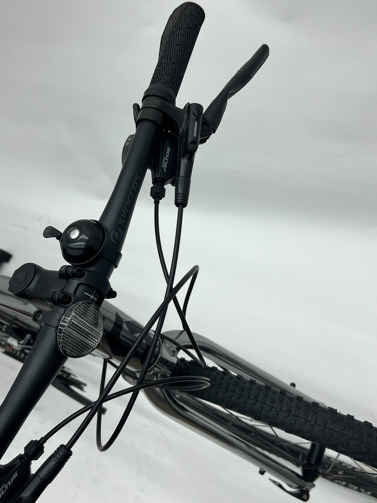 SCOTT SUB CROSS J1 ハンドルとシフト・ブレーキ周辺